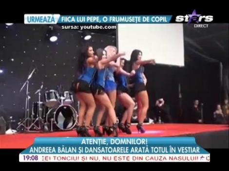 Andreea Balan si dansatoarele