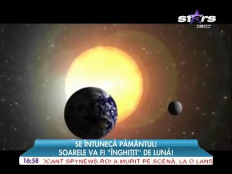 Marți, Soarele se va transforma într-un inel de foc