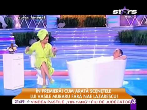 Valentina Fătu, noua colegă de scenă a lui Vasile Muraru