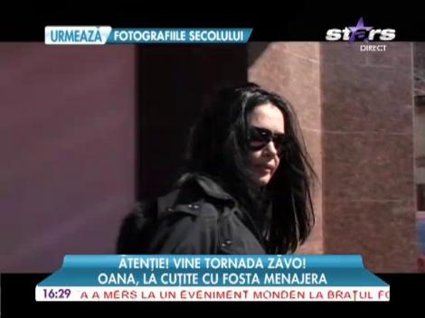 Oana Zăvoranu, la cuțite cu fosta menajeră