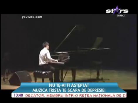 Muzica tristă ne scapă de depresie