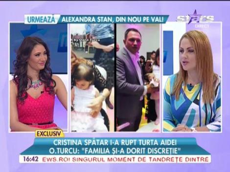 Cristina Spătar i-a rupt turta Aidei