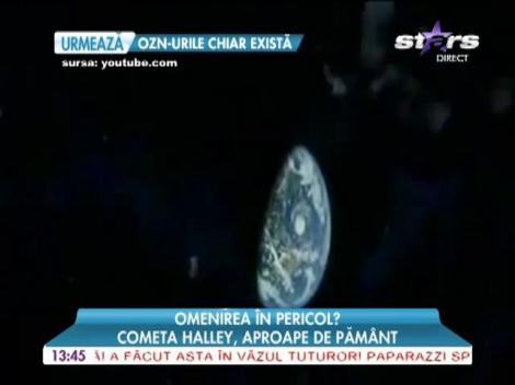 Cometa Halley, aproape de Pământ
