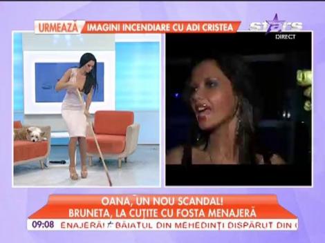 Oana Zăvoranu, la cuţite cu fosta menajeră!