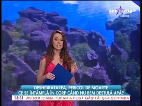 Deshidratarea, pericol de moarte