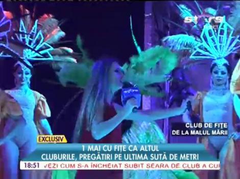 Animatoarele din cluburile de fiţe din Mamaia, în febra pregătirilor