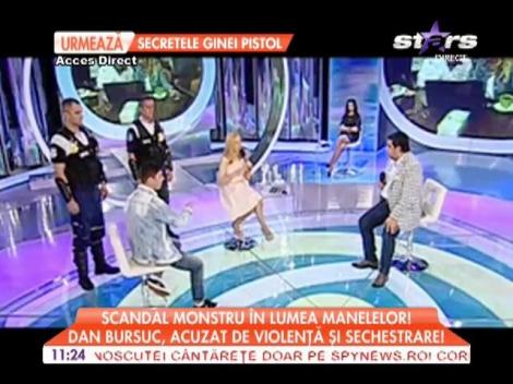Dan Bursuc, acuzat de violenţă şi sechestru
