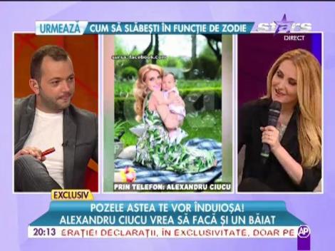 Alexandru Ciucu: ”Mai vreau 2, 3 copii”