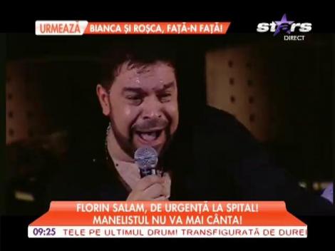 Florin Salam, de urgenta la spital