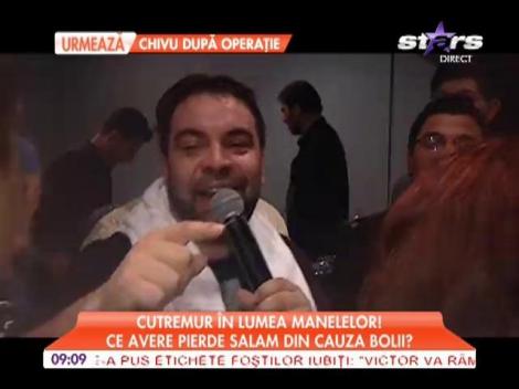 Florin Salam necesită un repaus vocal absolut de minim două săptămâni