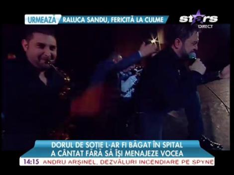 Florin Salam, băgat în spital de dorul de soție