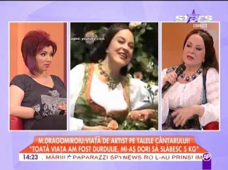 Maria Dragomiroiu, despre viaţa de artist pe talele cântarului