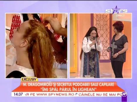Secretul părului frumos al Mariei Dragomiroiu, dezvăluit chiar de artistă