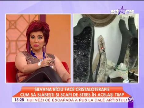 Silvana Rîciu face cristaloterapie