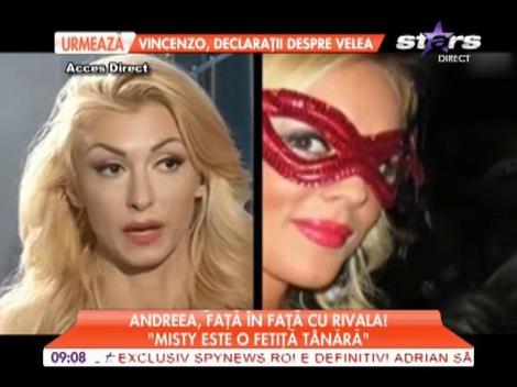 Andreea, faţă în faţă cu rivala