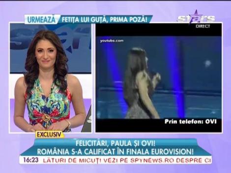 România s-a calificat în finala Eurovision