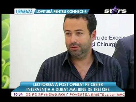 Leo Iorga a fost operat pe creier