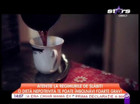 O dietă nepotrivită poate îmbolnăvii