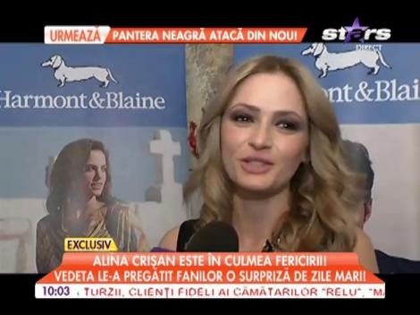 Alina Crişan pregăteşte un nou videoclip