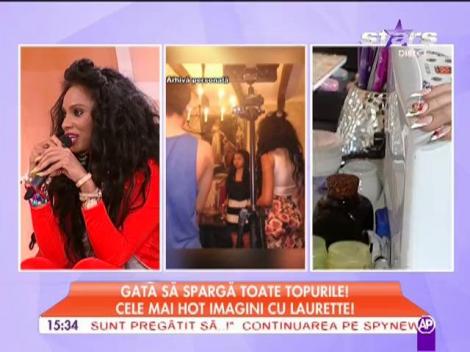 Laurette, la primul videoclip