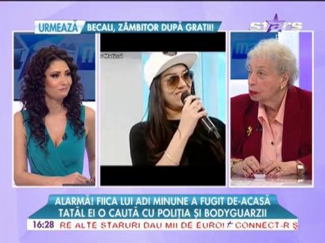 Fata lui Adi Minune, căutată în continuare de Poliţie şi bodyguarzi