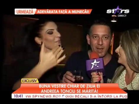 Andreea Tonciu se mărită