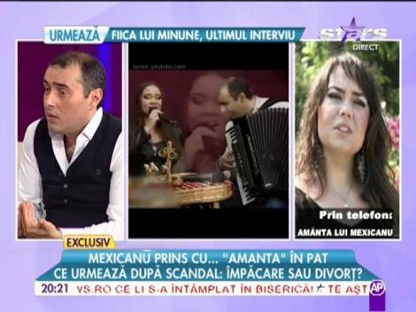 Marian Mexicanu îi face o declaraţie de dragoste soţiei lui