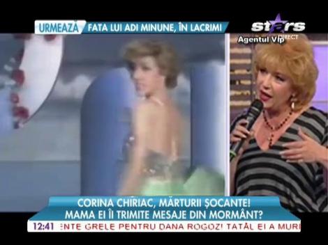 Dezvăluiri din experienţele de viaţă ale Corinei Chiriac
