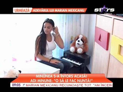 Fata lui Adi Minune s-a întors acasă