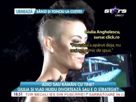 Giulia şi Huidu îşi spun adio?!