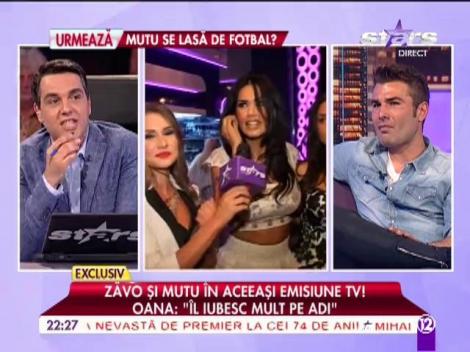 Oana Zăvoranu: ”Vreau să cunosc un bărbat adevărat cum este Adi Mutu!”