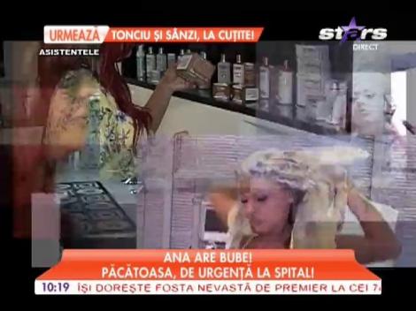 Ana Maria Mocanu a ajuns la spital