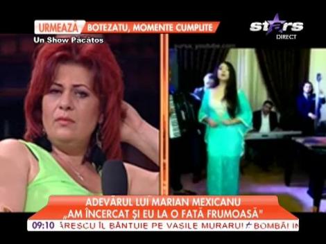 Marian Mexicanu necăjit că şi-a înşelat nevasta