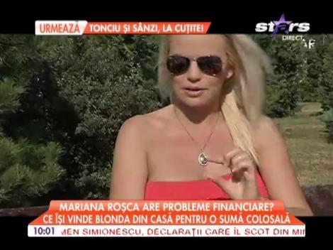 Mariana Roşca are probleme financiare
