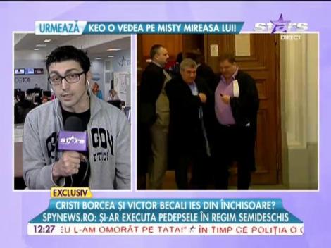 Cristi Borcea şi Victor Becali ar putea să iasă din închisoare
