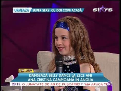 Dansează Belly Dance la 10 ani