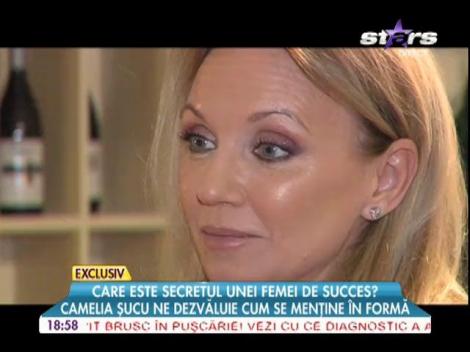 Femeia de succes, Camelia Şucu, ne dezvăluie cum se menţine în formă
