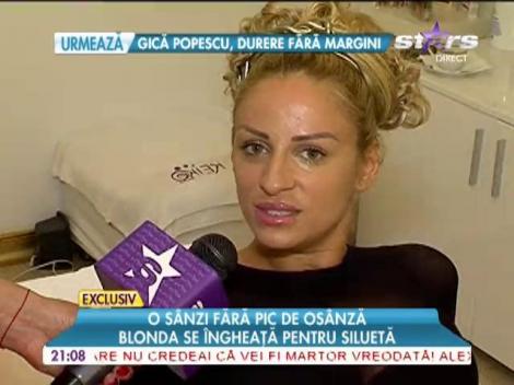 Sânziana Buruiană se îngheaţă pentru siluetă