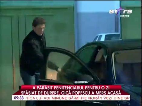 Gică Popescu a părăsit penitenciarul pentru o zi