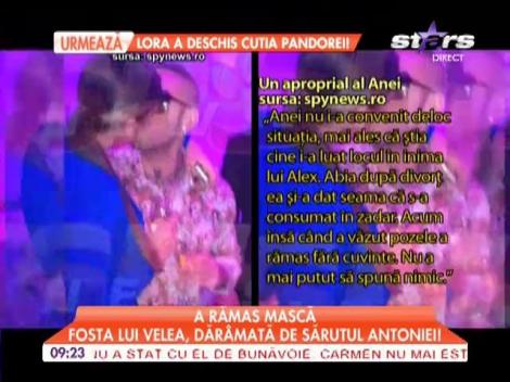 Fosta lui Velea, dărâmată de sărutul Antoniei