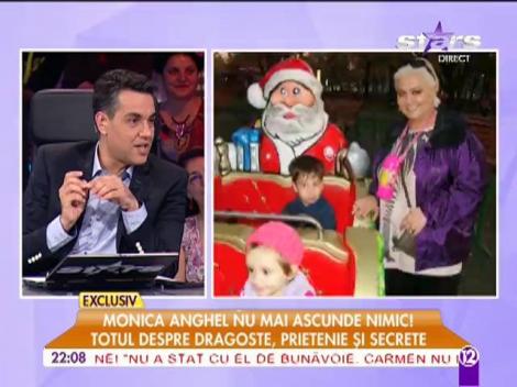 Monica Anghel: ”Fiul meu face echitație”