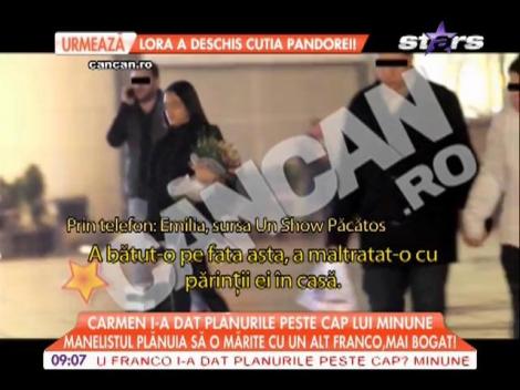 Carmen i-a dat planurile peste cap lui Minune
