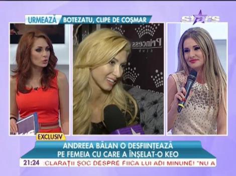 Răsturnare de situaţie în scandalul dintre Andreea Bălan, Keo şi Misty