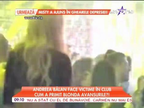 Andreea Bălan face victime în club!