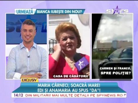 Maria Cârneci este soacră mare!