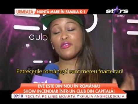 Eve, show de show în Capitală!