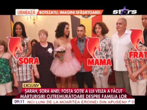 Sora Anei, fosta soţie a lui Velea, a făcut mărturisiri şocante