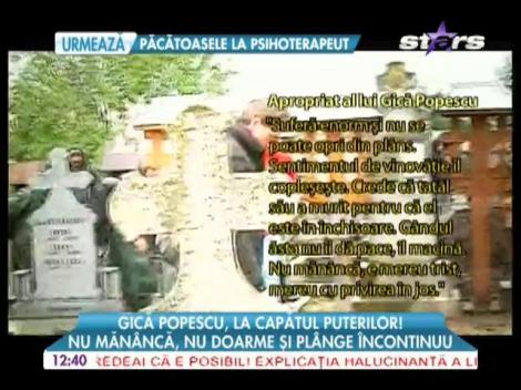Gică Popescu, la capătul puterilor! Nu mănâncă, nu doarme şi plânge încontinuu!