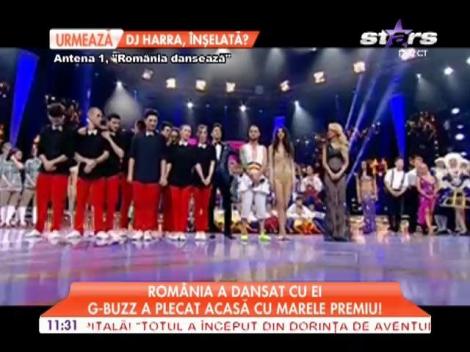 G-Buzz a plecat acasă cu marele premiu "România dansează"