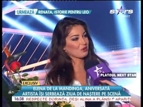 Elena de la Mandinga îşi serbează ziua de naştere pe scenă